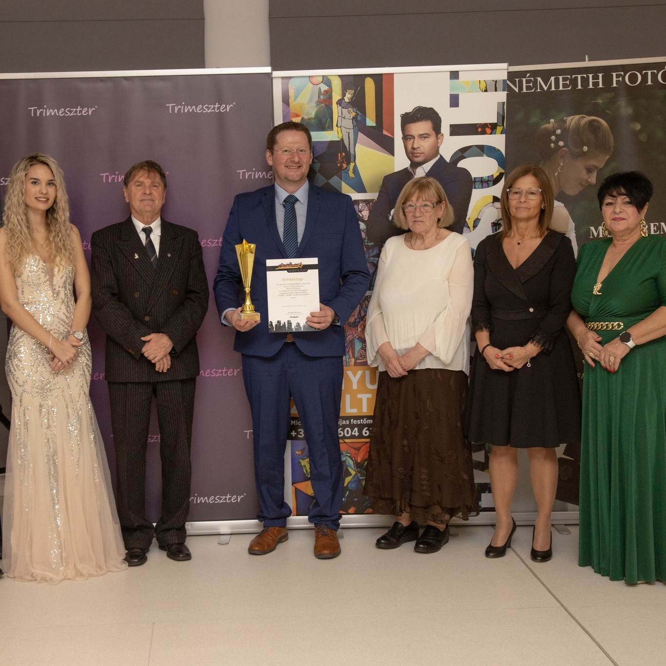 Szakmai Elit Arany csillag-díjat kapott Barnai Roberto biologika előadó, tréner, konzulens, életviteli coach